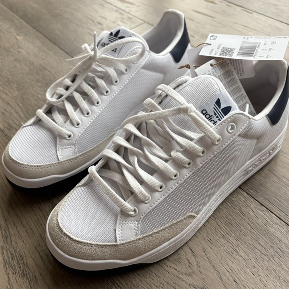 Adidas Originals Off White Rod Laver Trainers - New w Tags - Picture 7 of 10